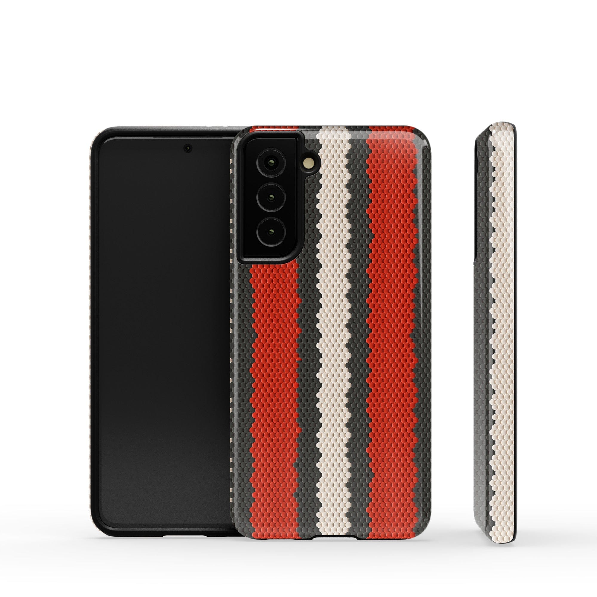 Speedy Stripes | Snake Skin Samsung Case Tough for Galaxy S21 