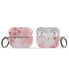 Spring Blush | Cherry Blossoms Floral Apple AirPods Case for AirPods 3 & AirPods Pro 1&2 Black