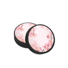 Spring Blush | Cherry Blossoms Floral Foldable Phone Grip in Black