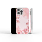 Spring Blush | Cherry Blossoms Floral Precious Metals Case in Silver