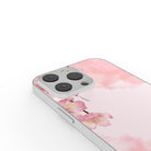 Spring Blush | Cherry Blossoms Floral Precious Metals Case in Silver