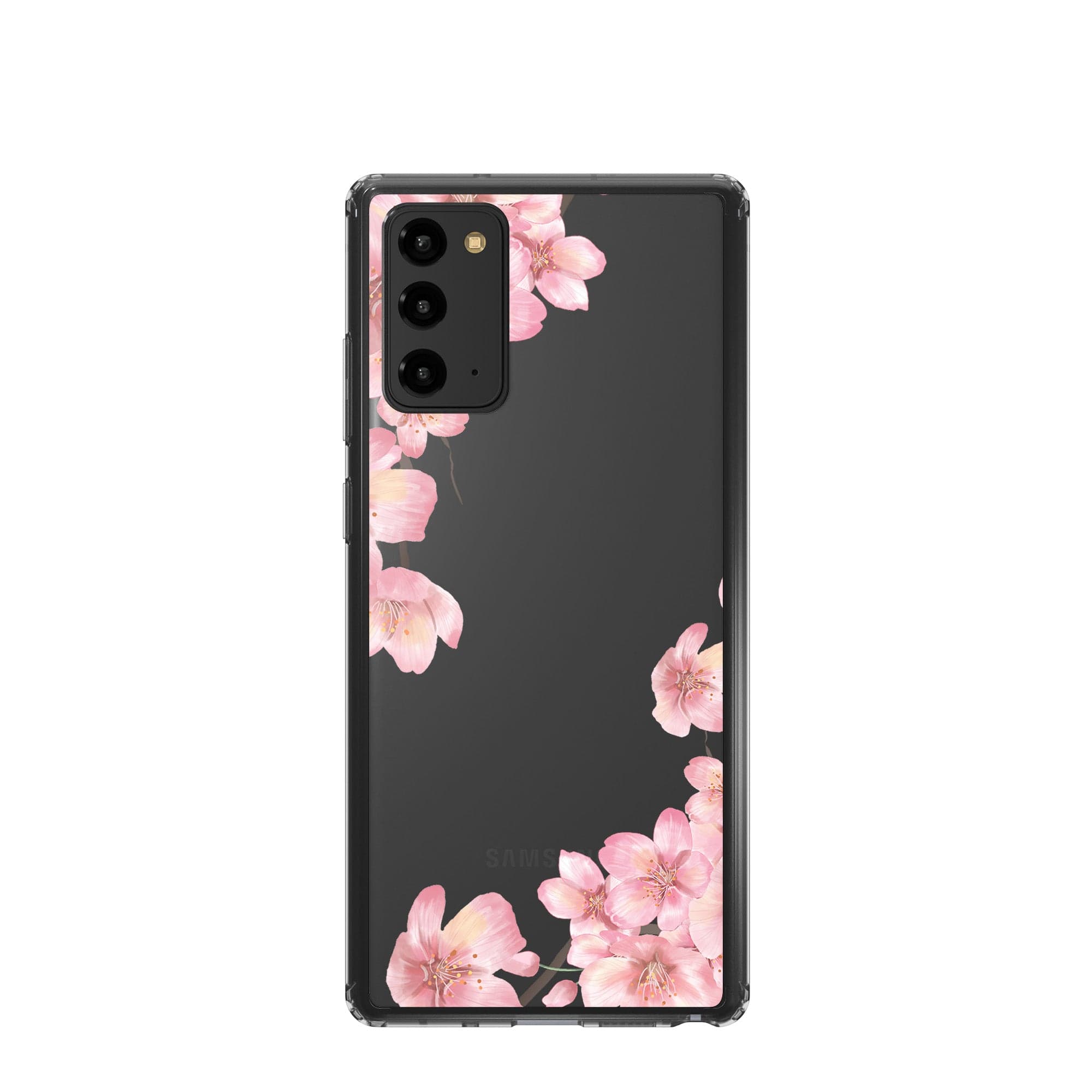 Spring Blush | Cherry Blossoms Floral Samsung Case Clear for Galaxy Note 20 