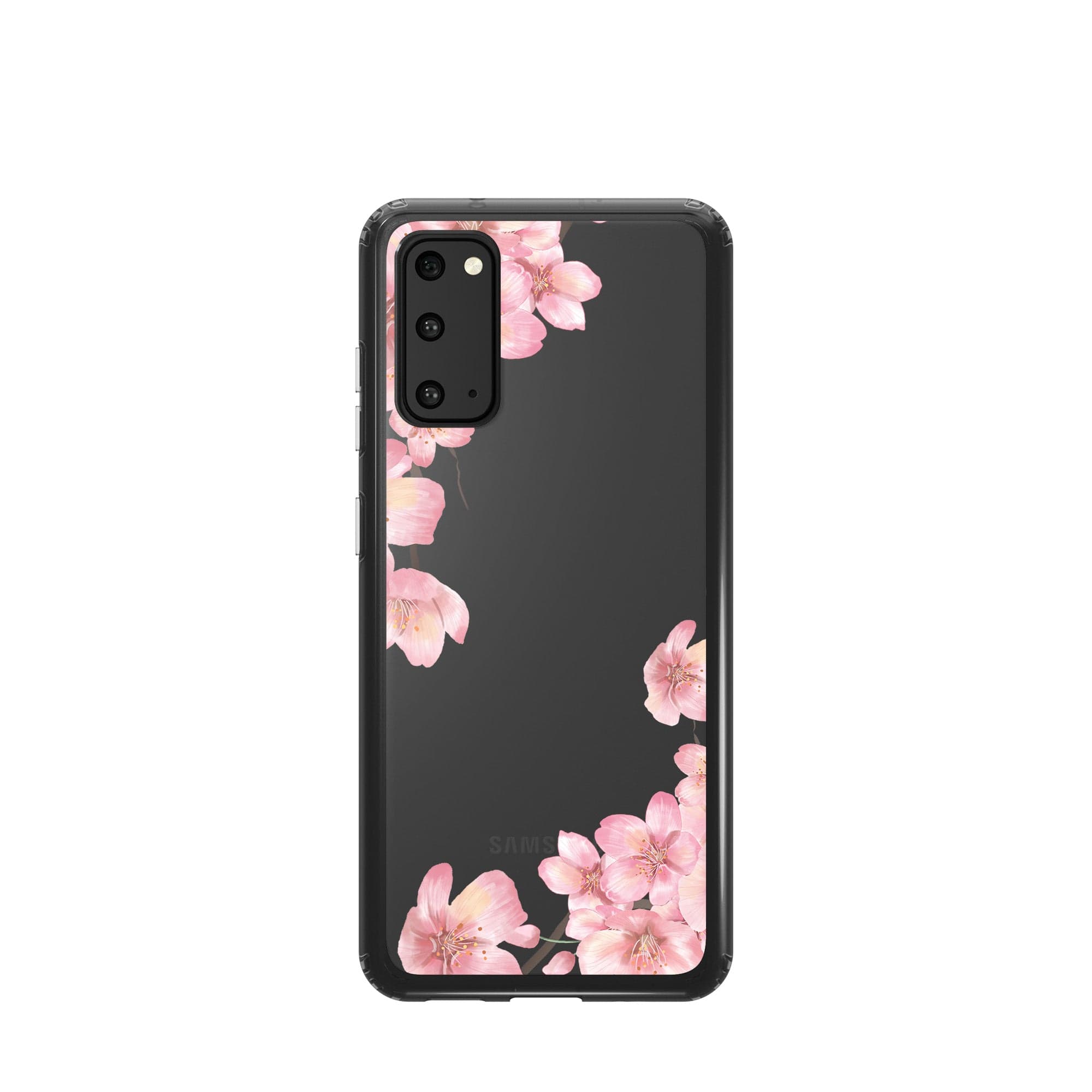 Spring Blush | Cherry Blossoms Floral Samsung Case Clear for Galaxy S20 