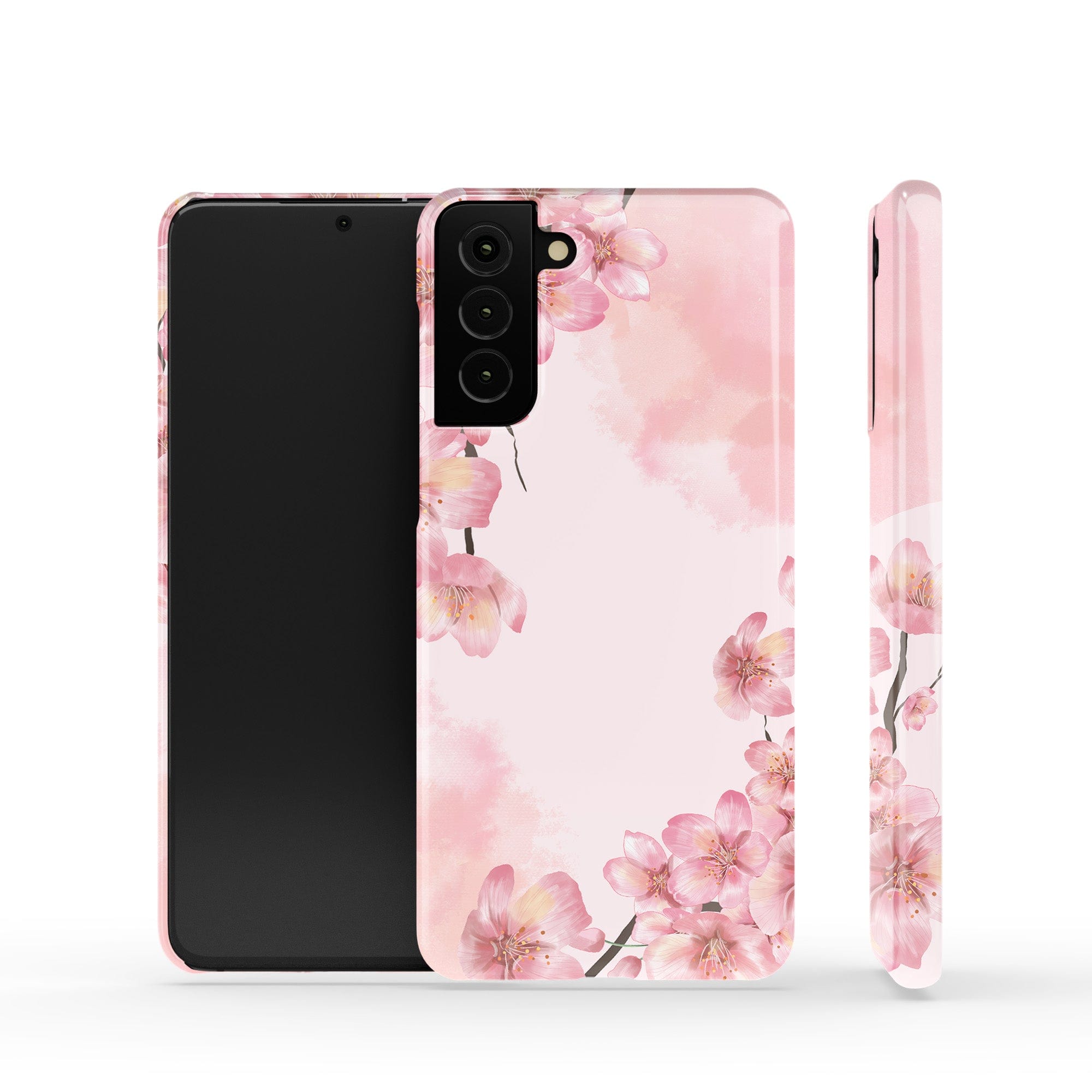 Spring Blush | Cherry Blossoms Floral Samsung Case Slim for Galaxy S21 Plus