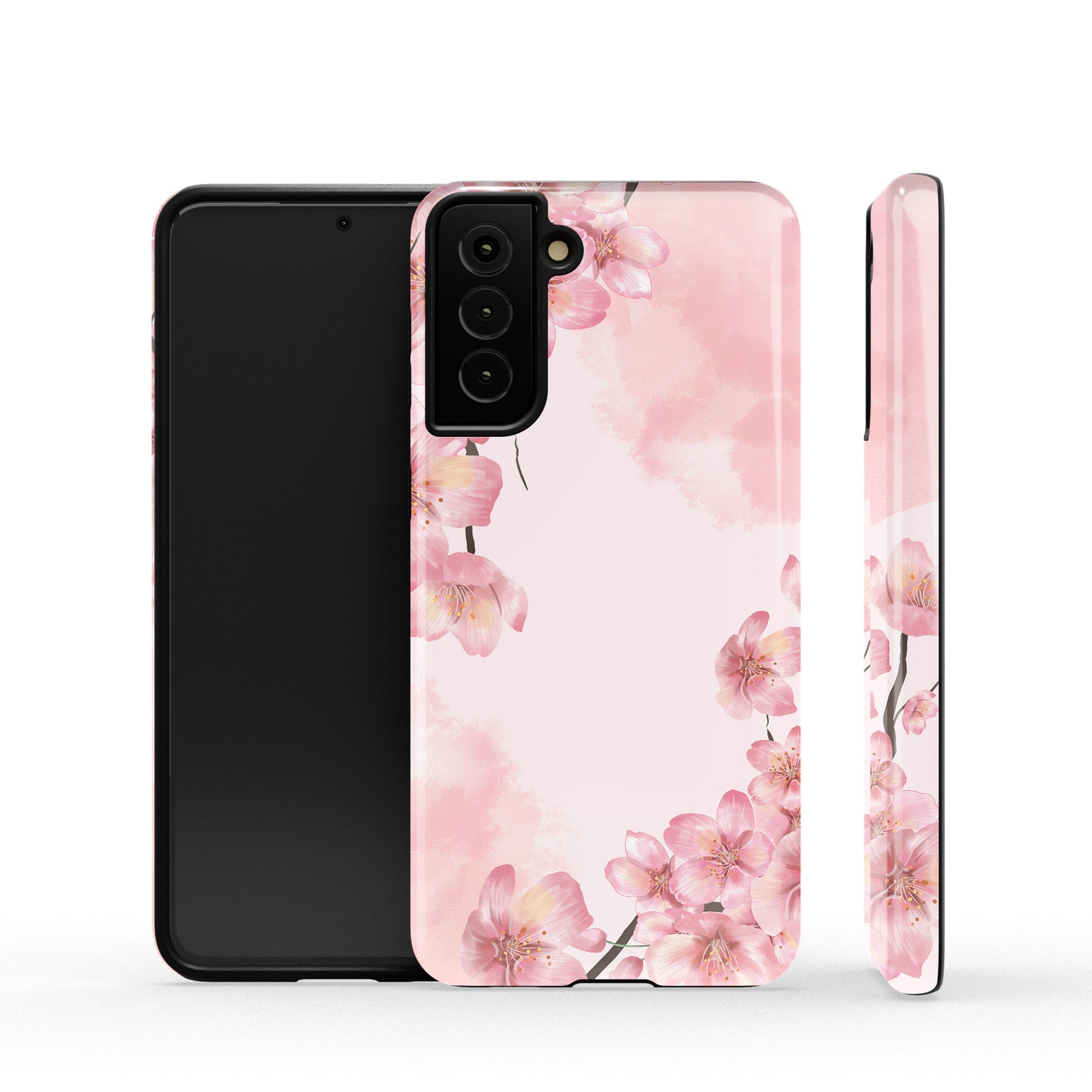 Spring Blush | Cherry Blossoms Floral Samsung Case Tough for Galaxy S21 Plus