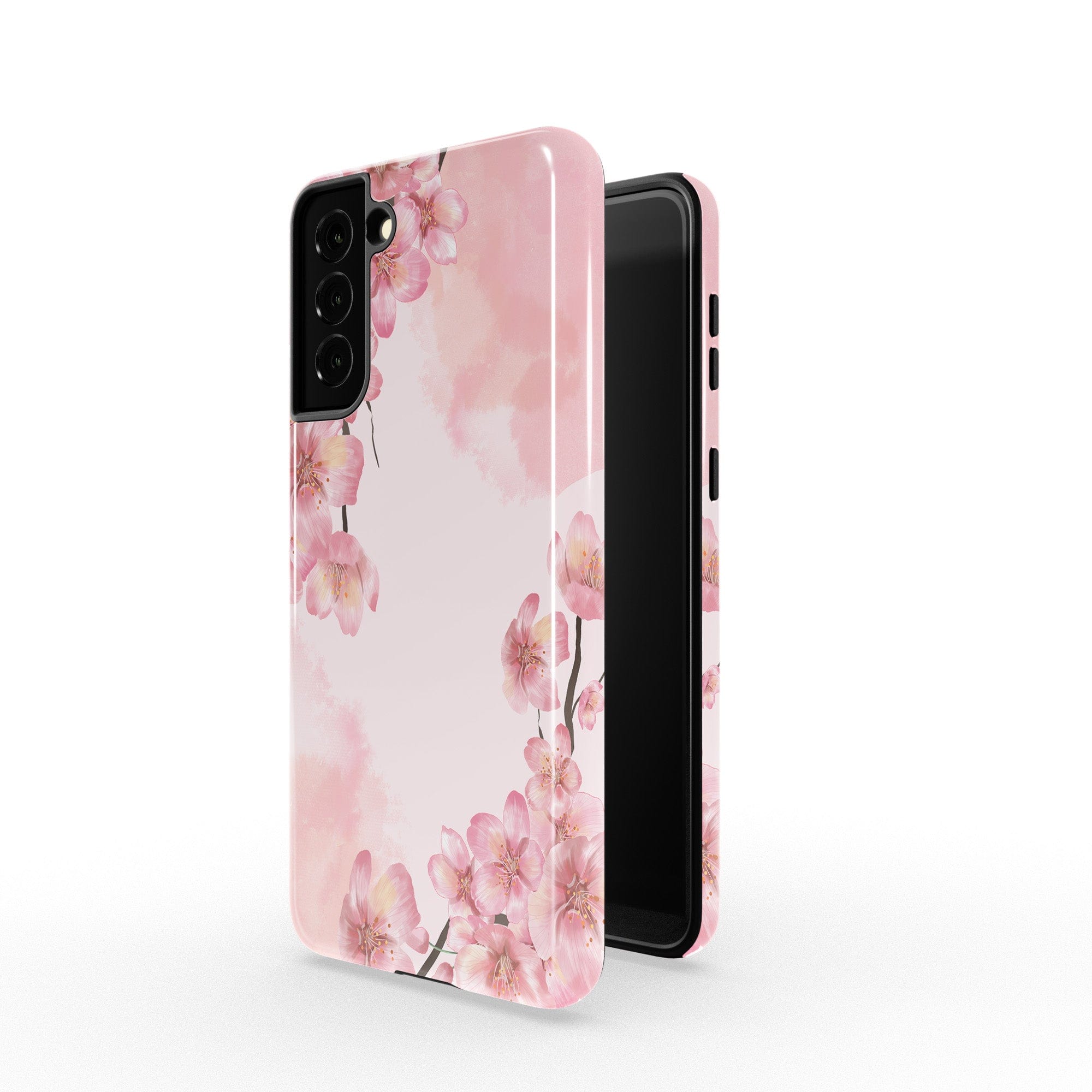 Spring Blush | Cherry Blossoms Floral Samsung Case Tough for Galaxy S21 Plus