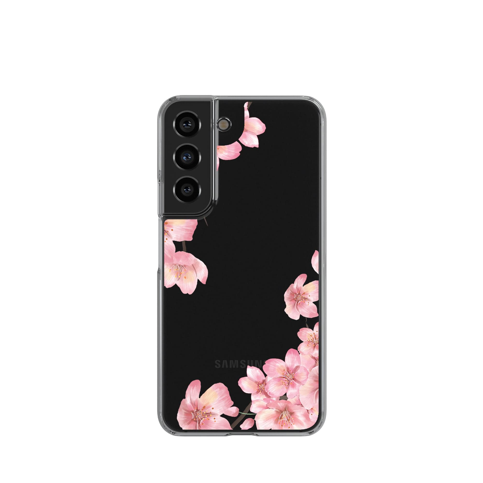 Spring Blush | Cherry Blossoms Floral Samsung Case Clear for Galaxy S22