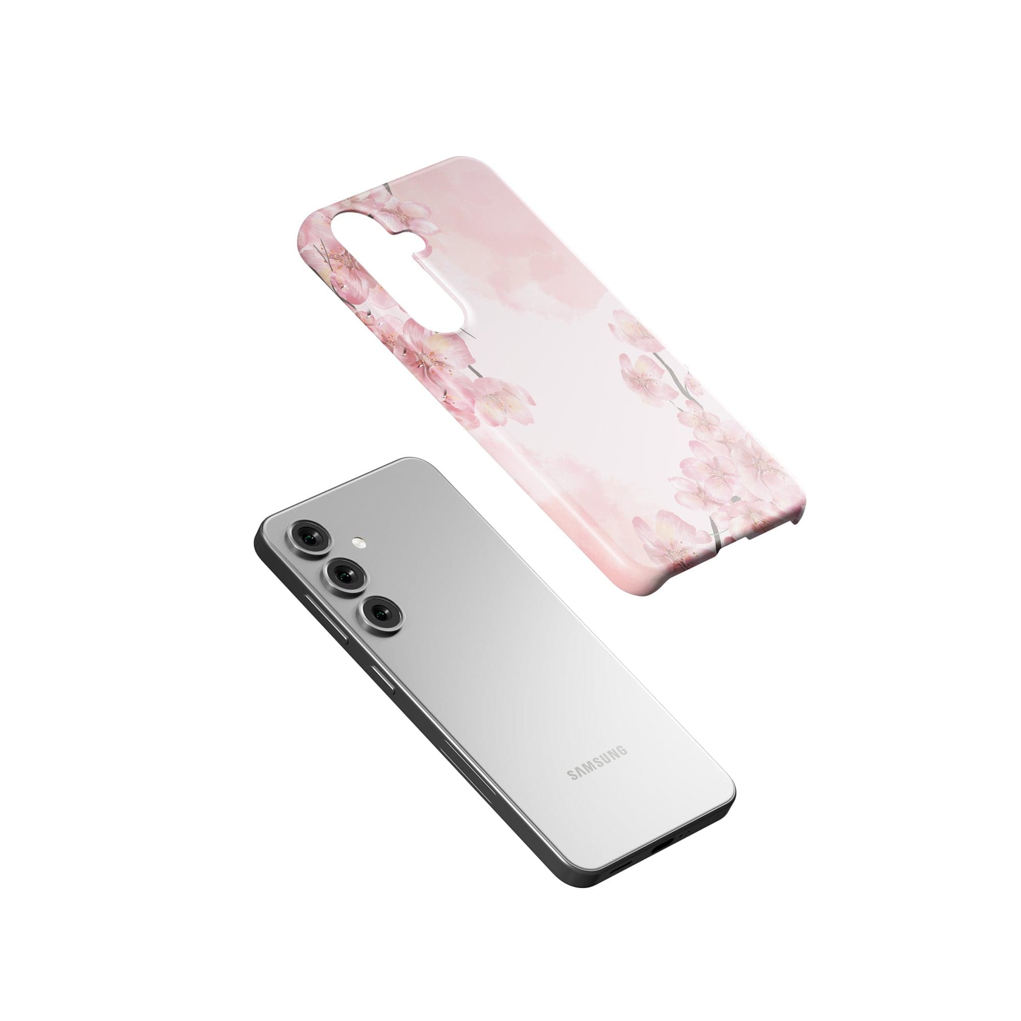 Spring Blush | Cherry Blossoms Floral Samsung Case Slim for Galaxy S24