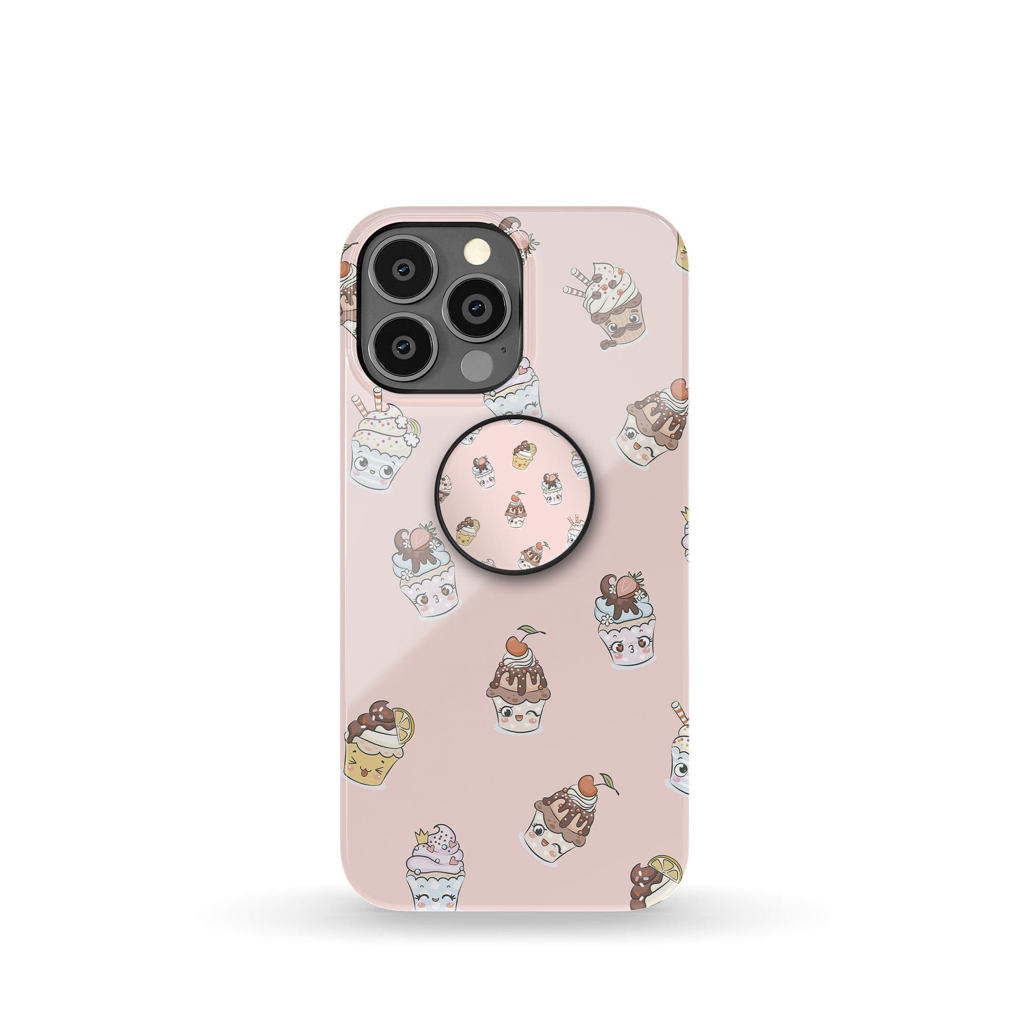 Sprinkles | Cupcake Foldable Phone Grip in Black