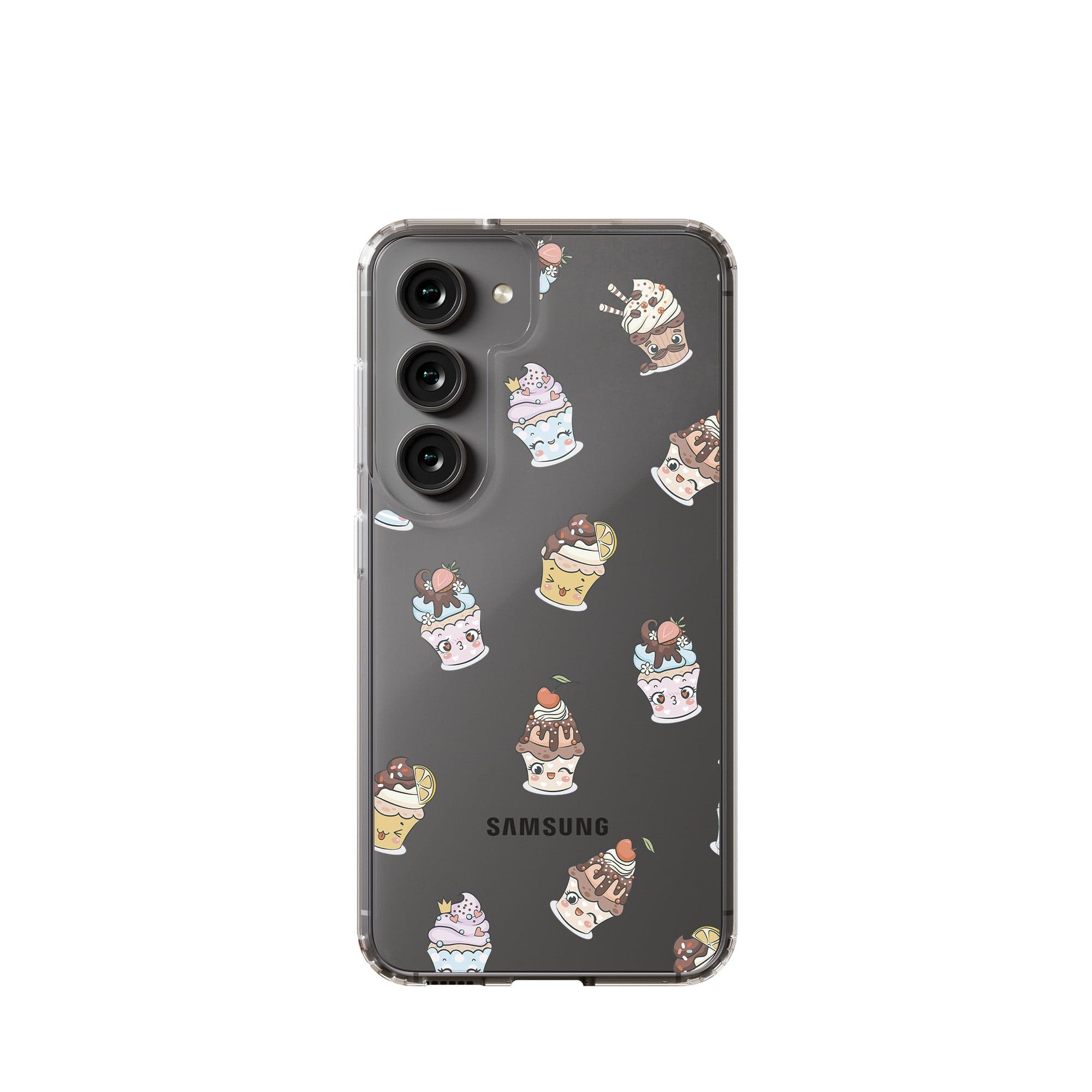 Sprinkles | Cupcake Samsung Case Clear for Galaxy S23 Ultra