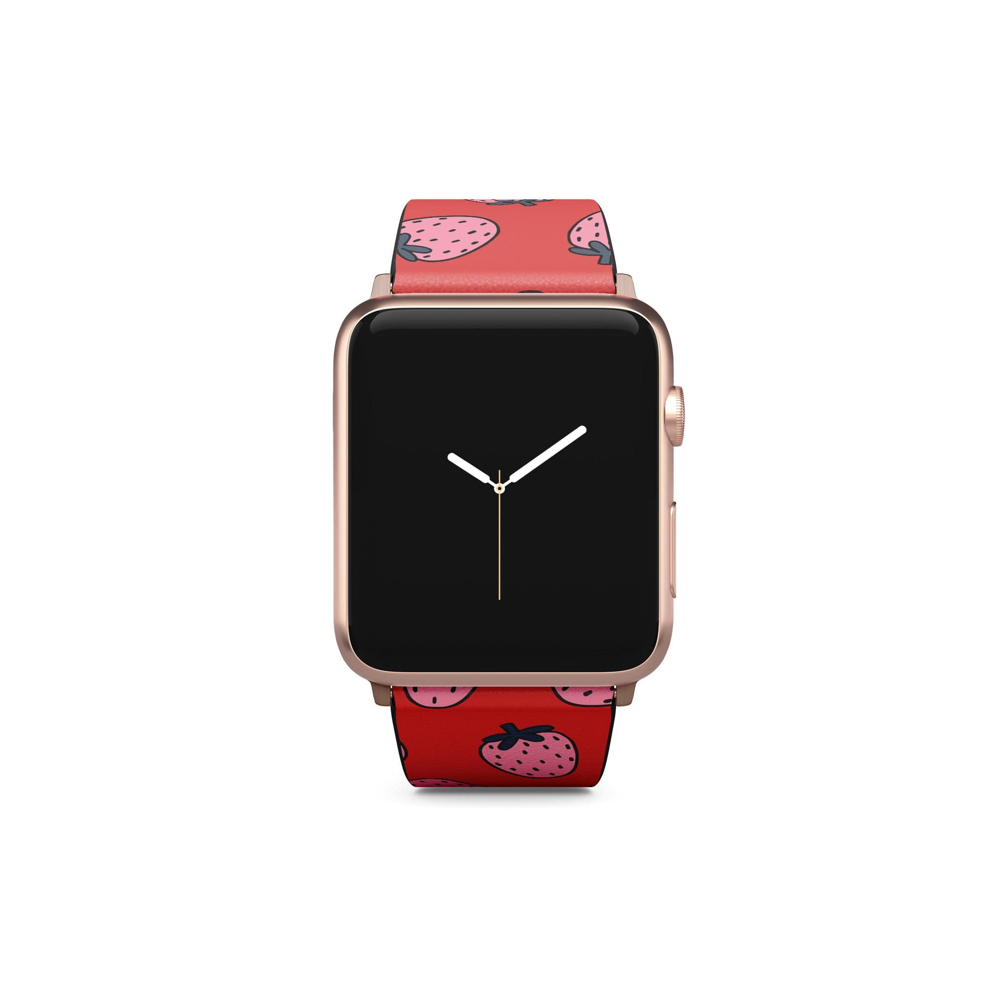 Strawberry Fields | Strawberry Apple Watch Band for 38/40/41 mm Watch in Rose Gold