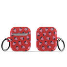 Strawberry Fields | Strawberry Apple AirPods Case for AirPods 1&2 Black