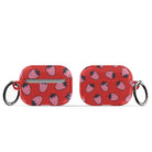 Strawberry Fields | Strawberry Apple AirPods Case for AirPods 3 & AirPods Pro 1&2 Black