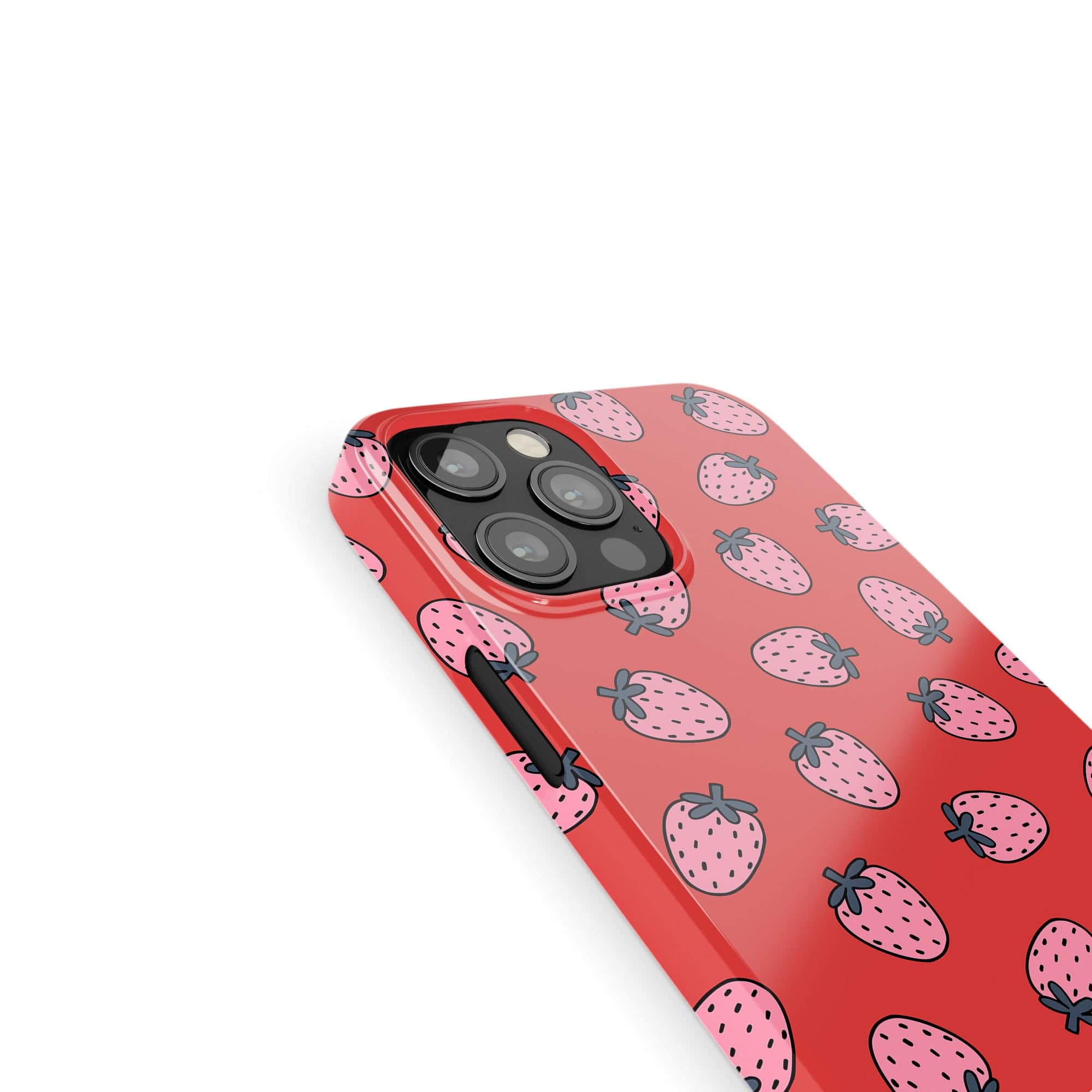 Strawberry Fields | Strawberry Case Clear for iPhone XR