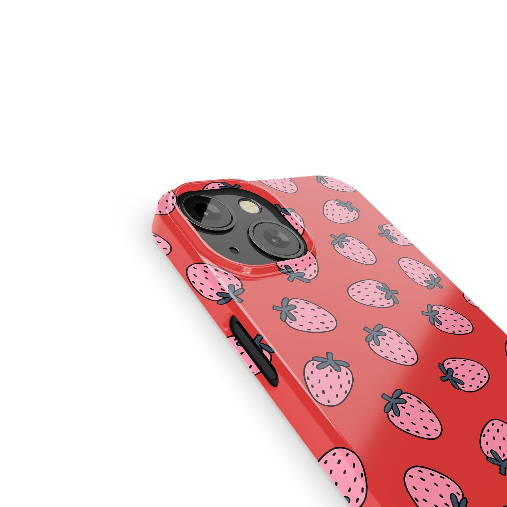 Strawberry Fields | Strawberry Case Clear for iPhone 12 Pro