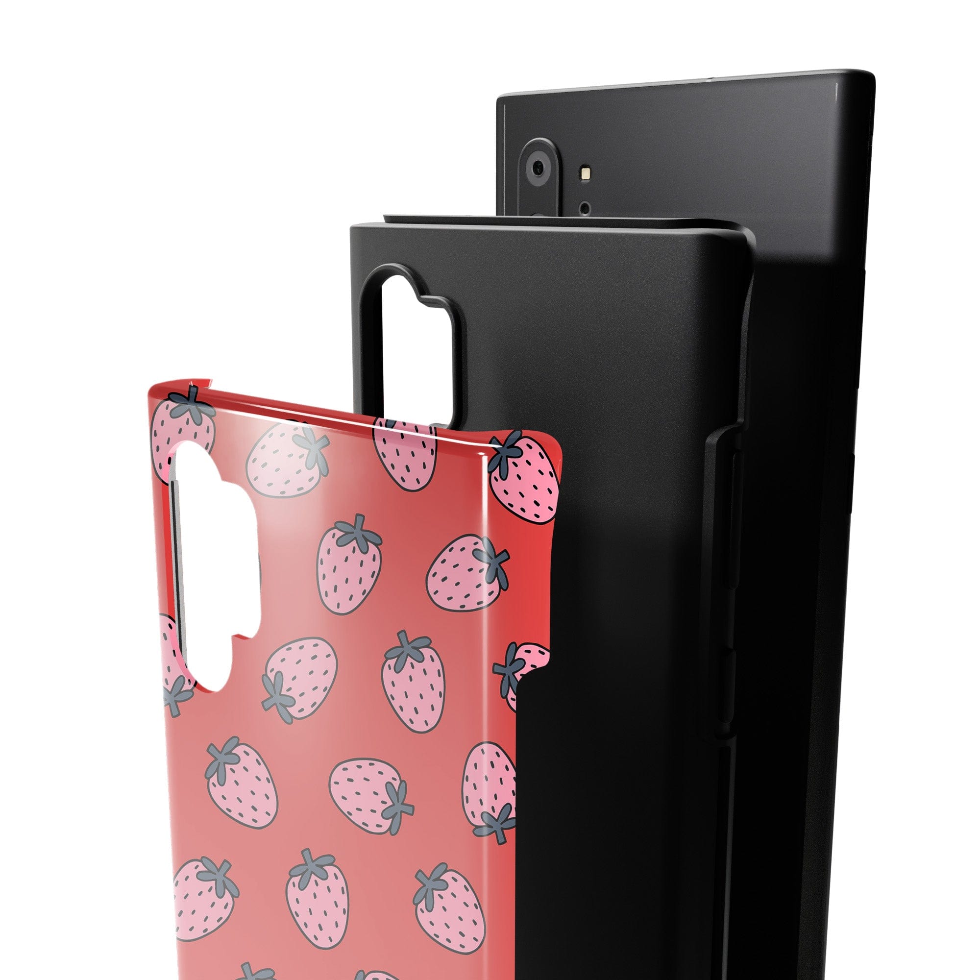 Strawberry Fields | Strawberry Samsung Case Tough for Galaxy Note 10 Plus 