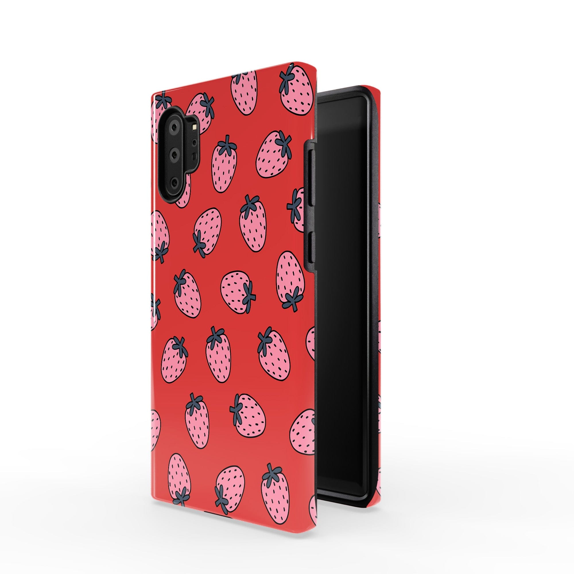 Strawberry Fields | Strawberry Samsung Case Tough for Galaxy Note 10 Plus 