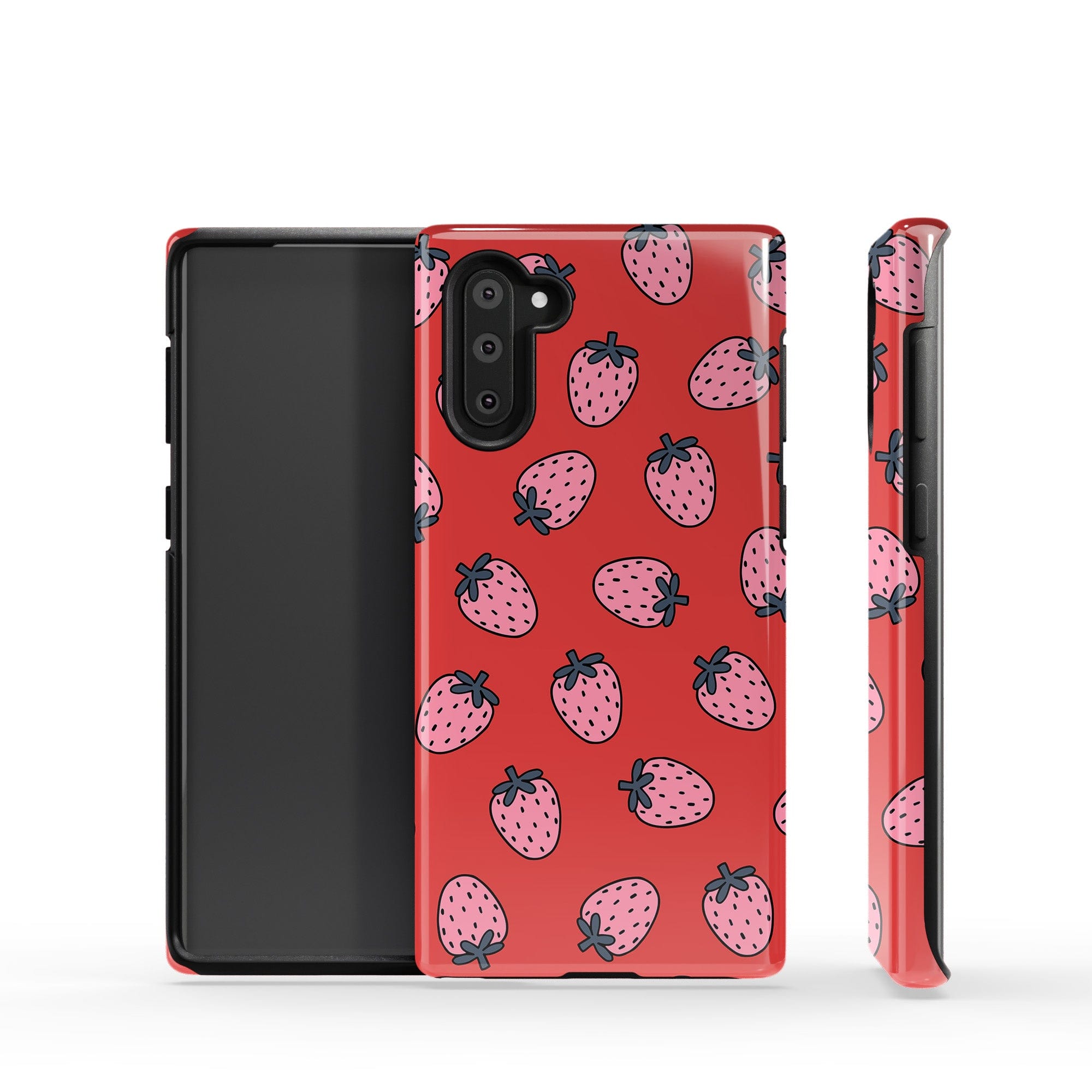 Strawberry Fields | Strawberry Samsung Case Tough for Galaxy Note 10 