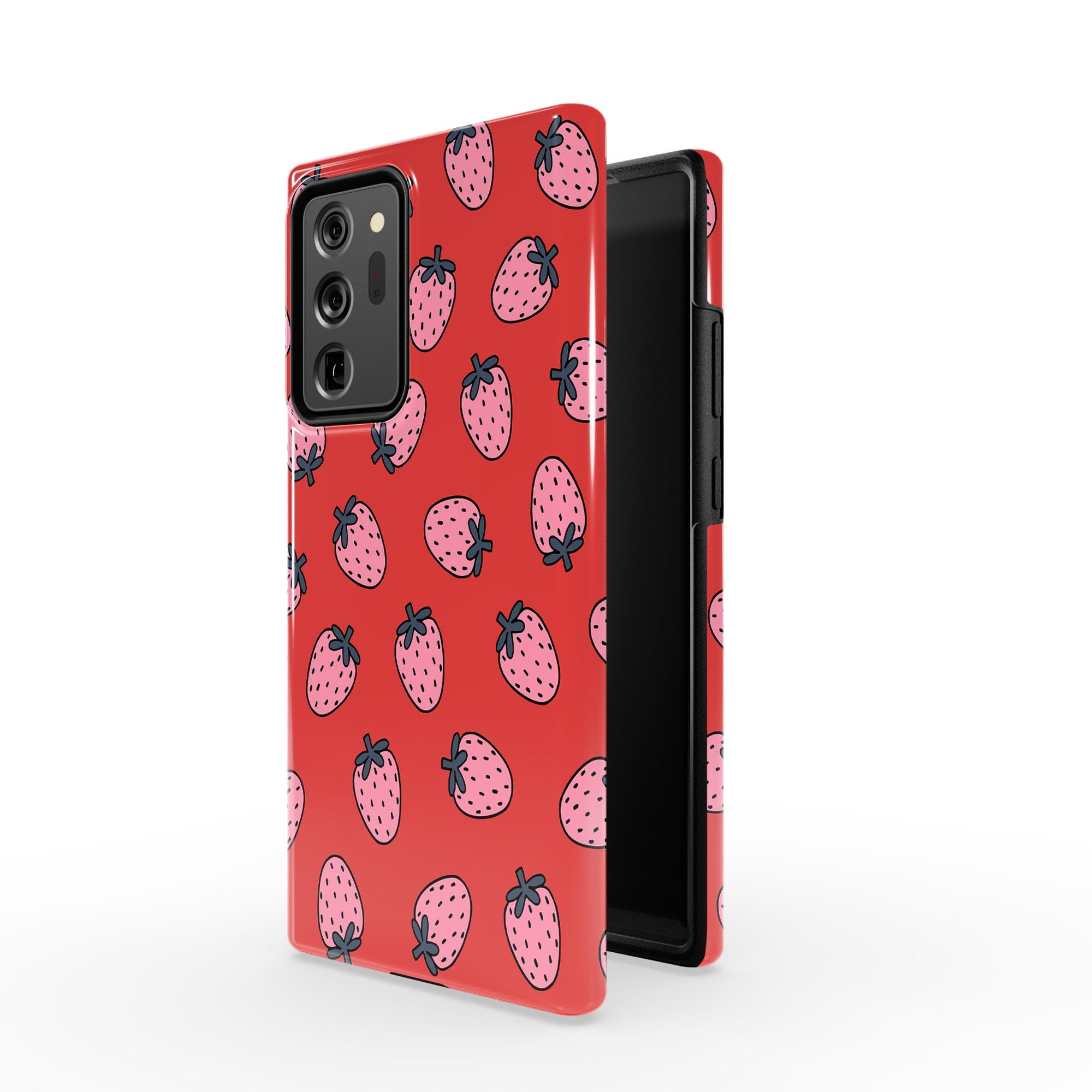 Strawberry Fields | Strawberry Samsung Case Tough for Galaxy Note 20 Ultra 