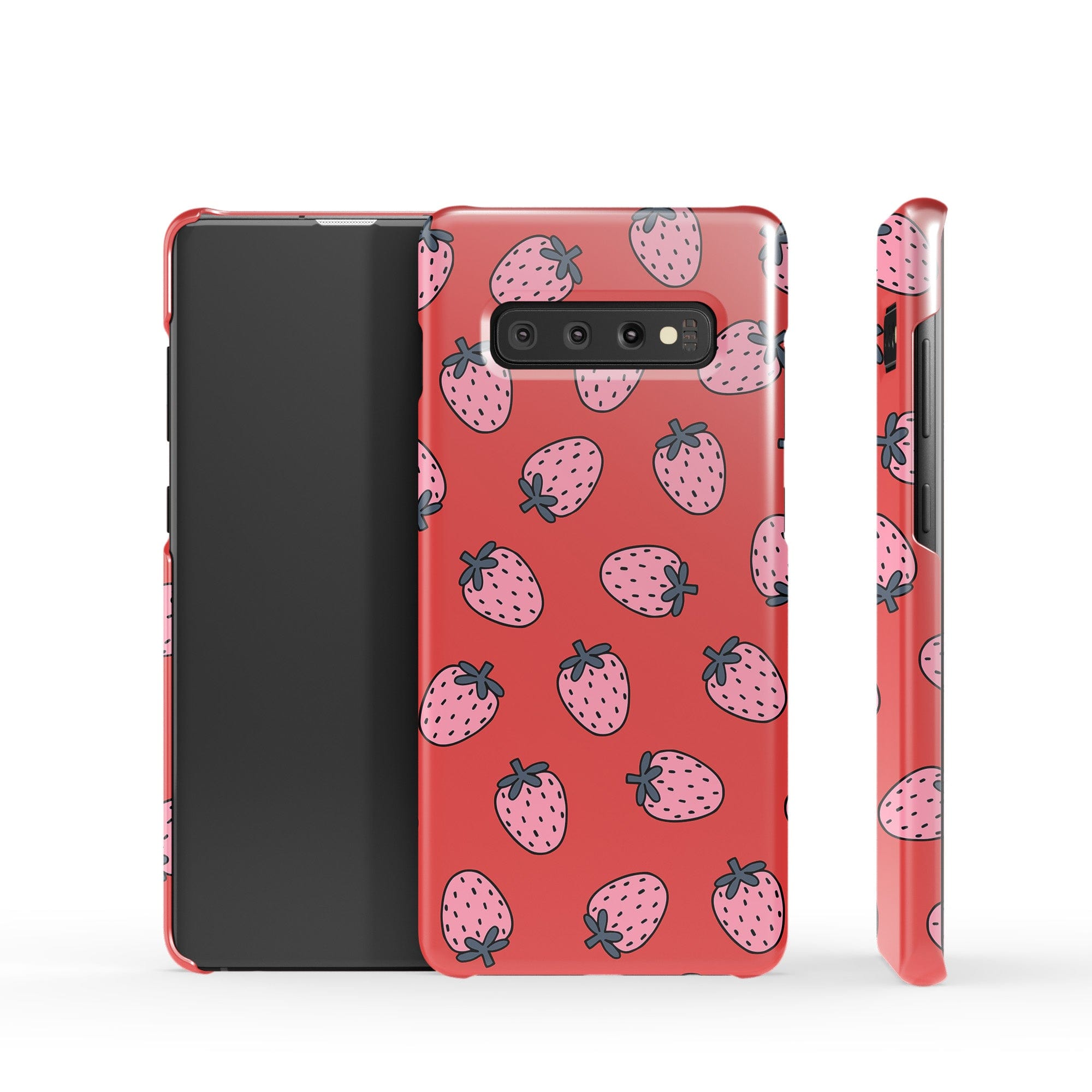 Strawberry Fields | Strawberry Samsung Case Slim for Galaxy S10 Plus 