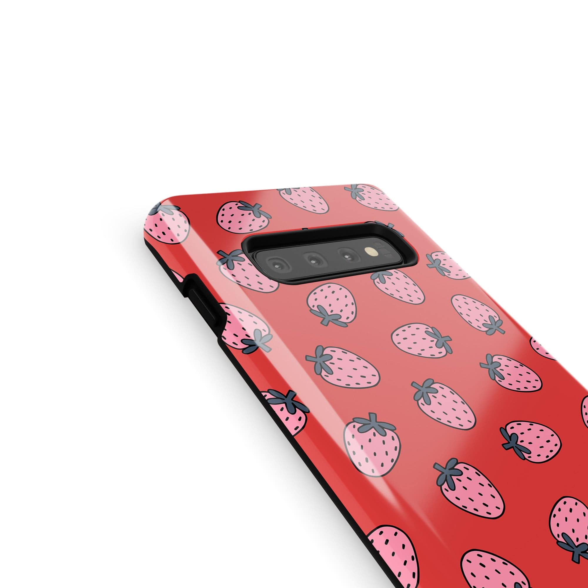 Strawberry Fields | Strawberry Samsung Case Tough for Galaxy S10 Plus 