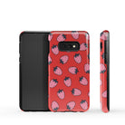 Strawberry Fields | Strawberry Samsung Case Tough for Galaxy S10e 