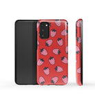 Strawberry Fields | Strawberry Samsung Case Tough for Galaxy S20 