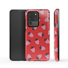 Strawberry Fields | Strawberry Samsung Case Tough for Galaxy S20 Ultra