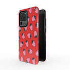 Strawberry Fields | Strawberry Samsung Case Tough for Galaxy S20 Ultra