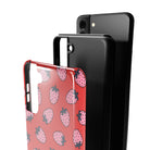 Strawberry Fields | Strawberry Samsung Case Tough for Galaxy S21 Plus