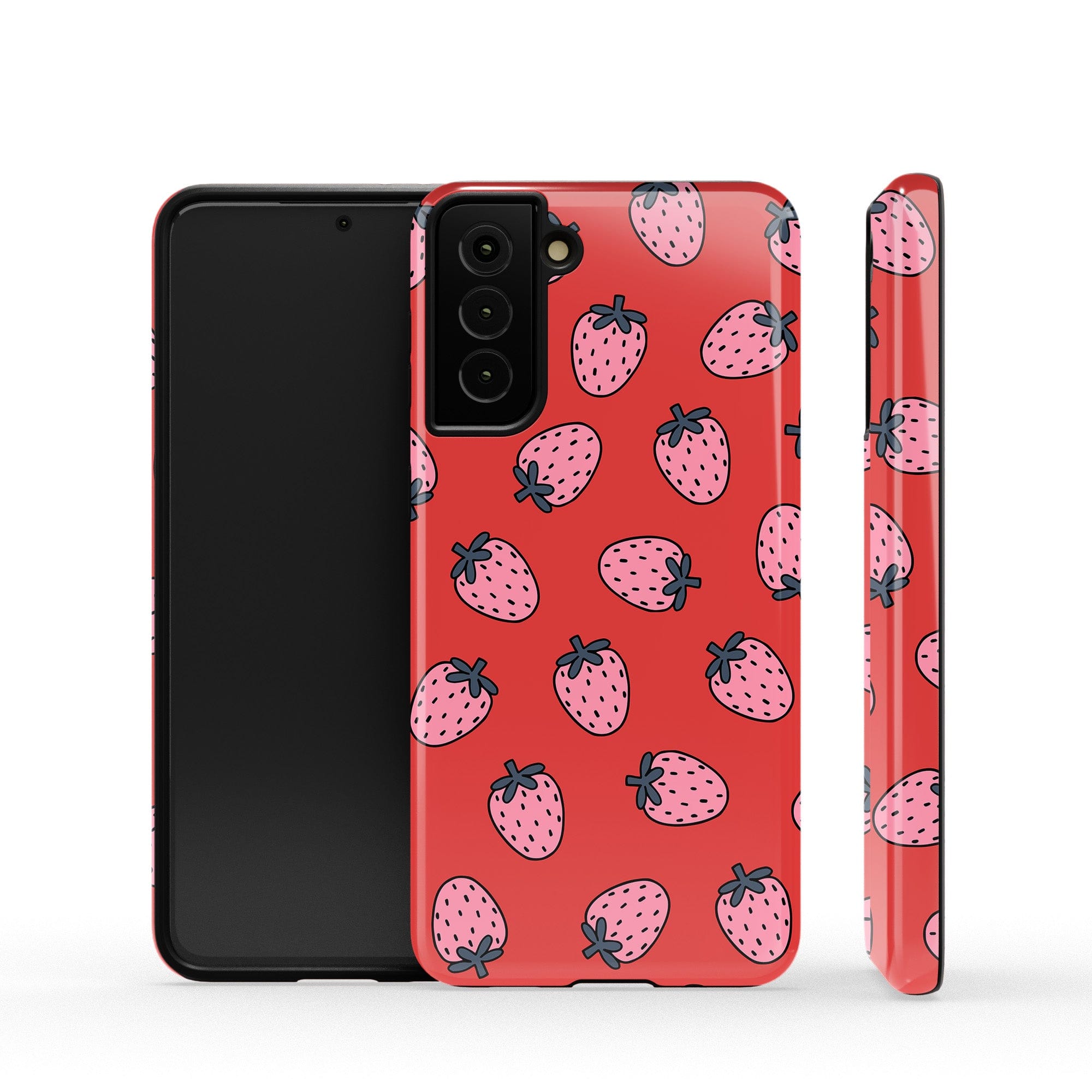 Strawberry Fields | Strawberry Samsung Case Tough for Galaxy S21 Plus