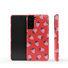 Strawberry Fields | Strawberry Samsung Case Slim for Galaxy S21 