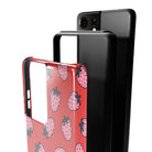 Strawberry Fields | Strawberry Samsung Case Tough for Galaxy S21 Ultra