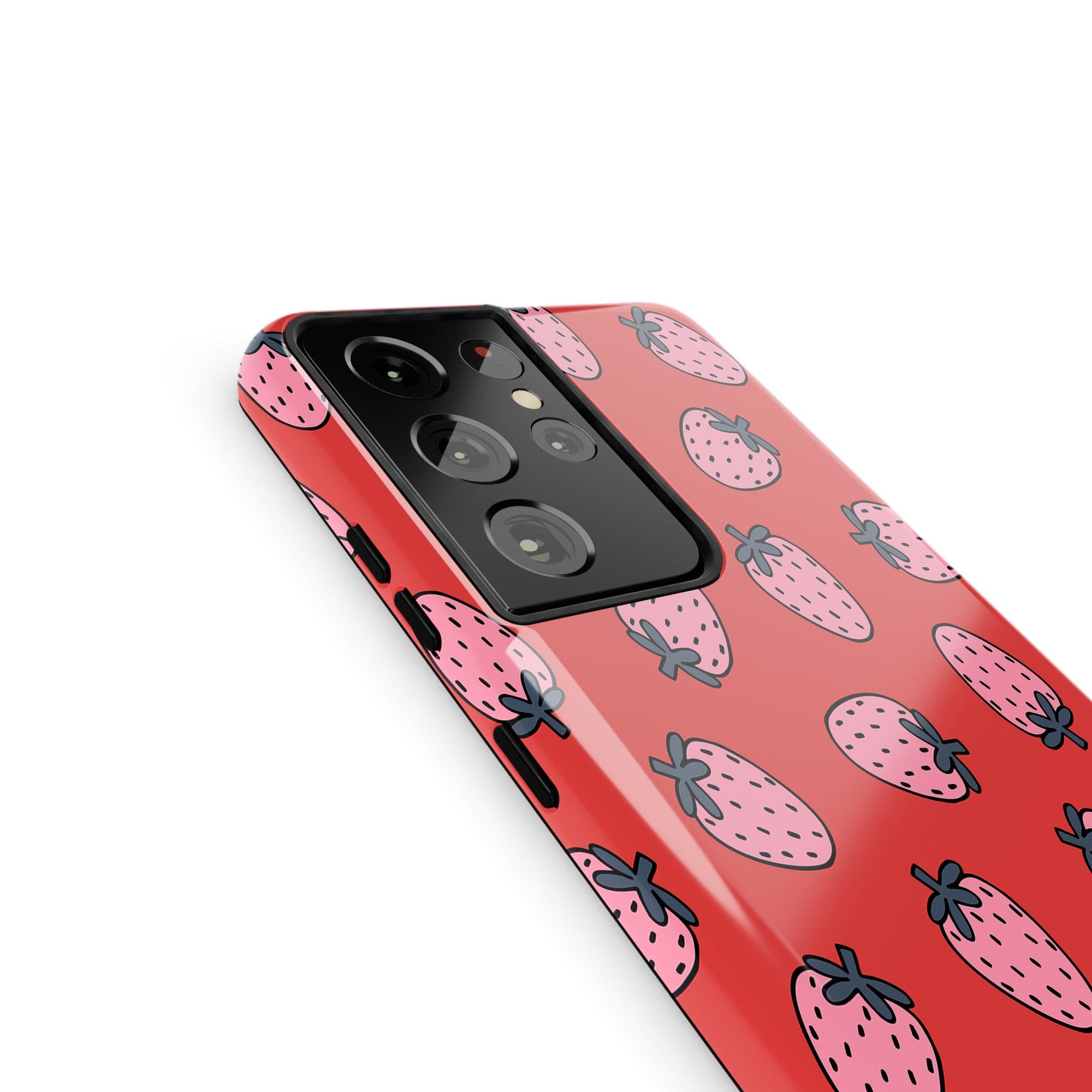 Strawberry Fields | Strawberry Samsung Case Tough for Galaxy S21 Ultra