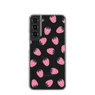 Strawberry Fields | Strawberry Samsung Case Clear for Galaxy S22 Plus