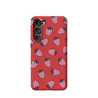 Strawberry Fields | Strawberry Samsung Case Slim for Galaxy S23 Plus