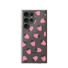 Strawberry Fields | Strawberry Samsung Case Clear for Galaxy S23