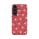 Strawberry Fields | Strawberry Samsung Case Tough for Galaxy S24 Plus