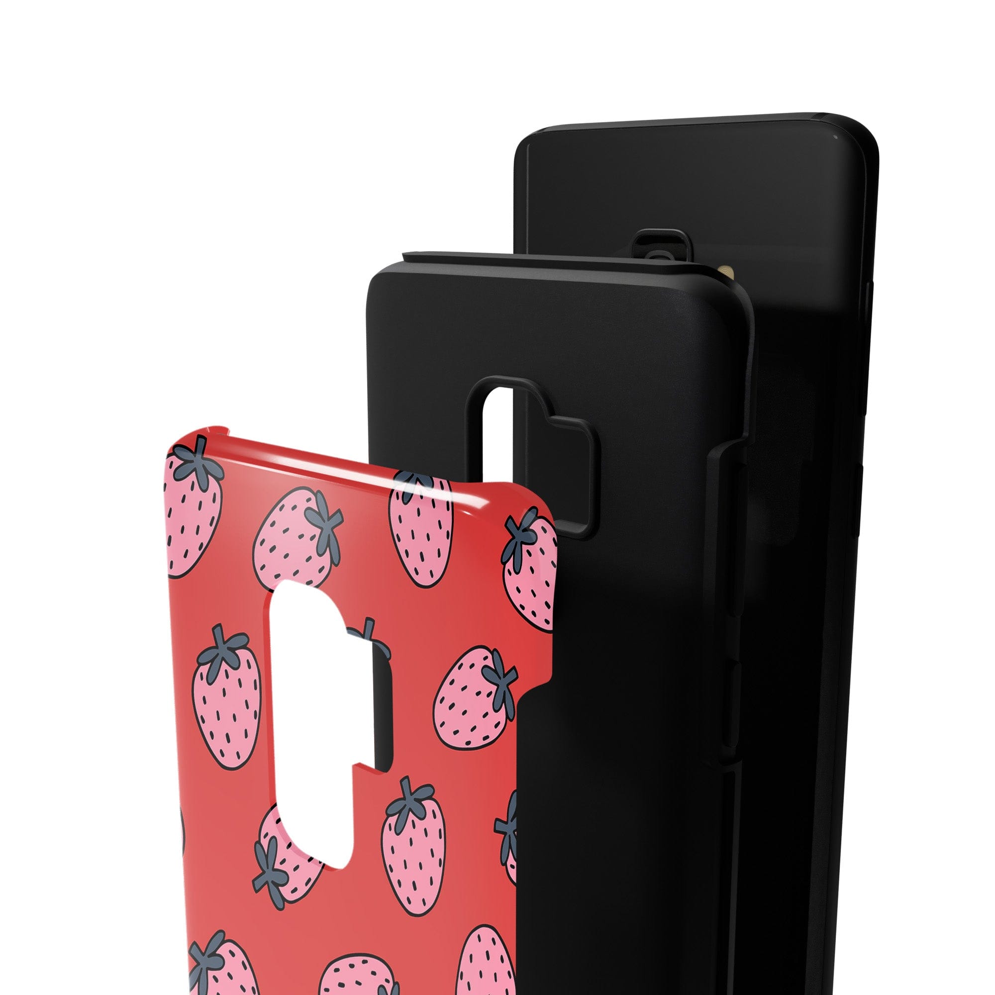 Strawberry Fields | Strawberry Samsung Case Tough for Galaxy S9 Plus 