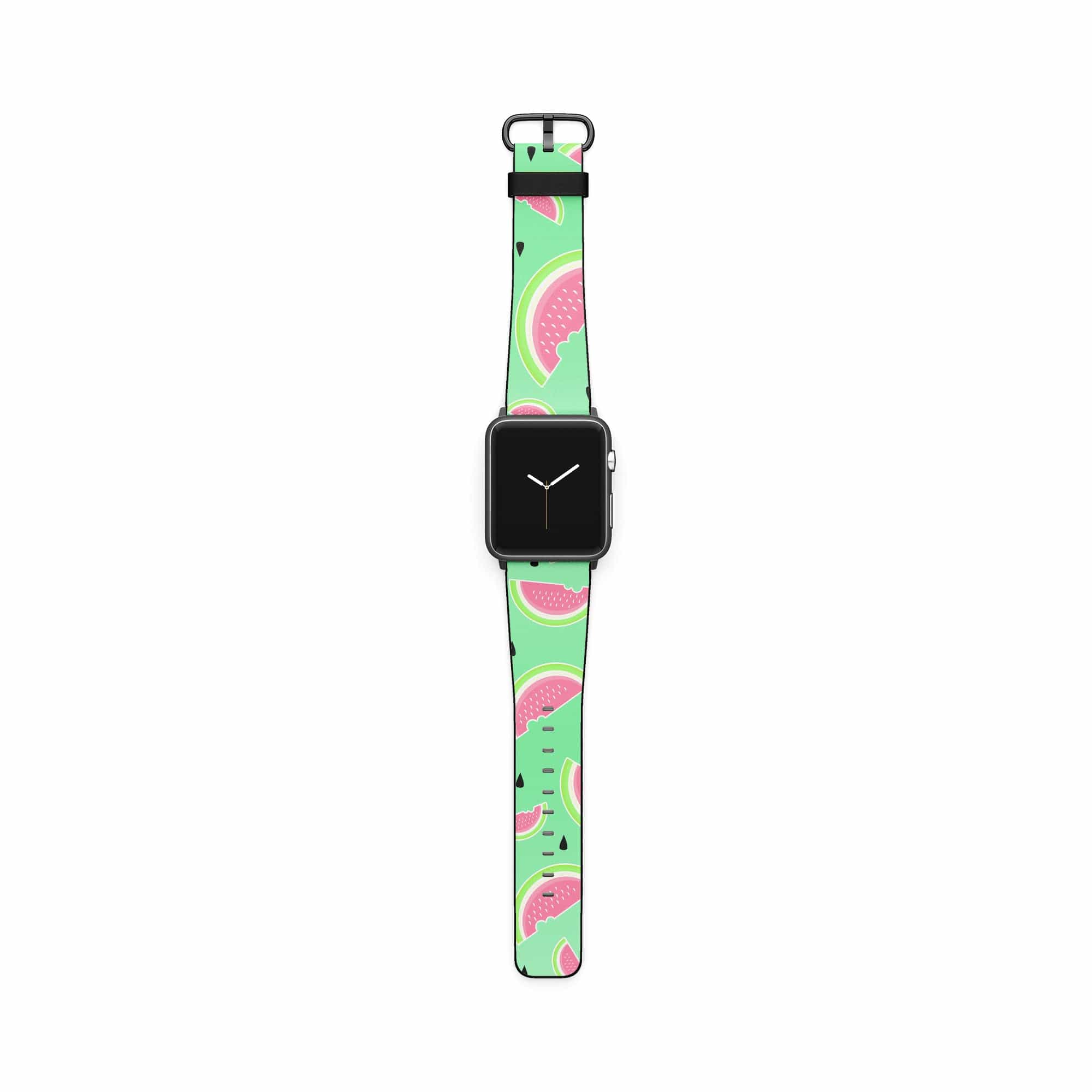 Summer Slice | Watermelon Apple Watch Band for 38/40/41 mm Watch in Black