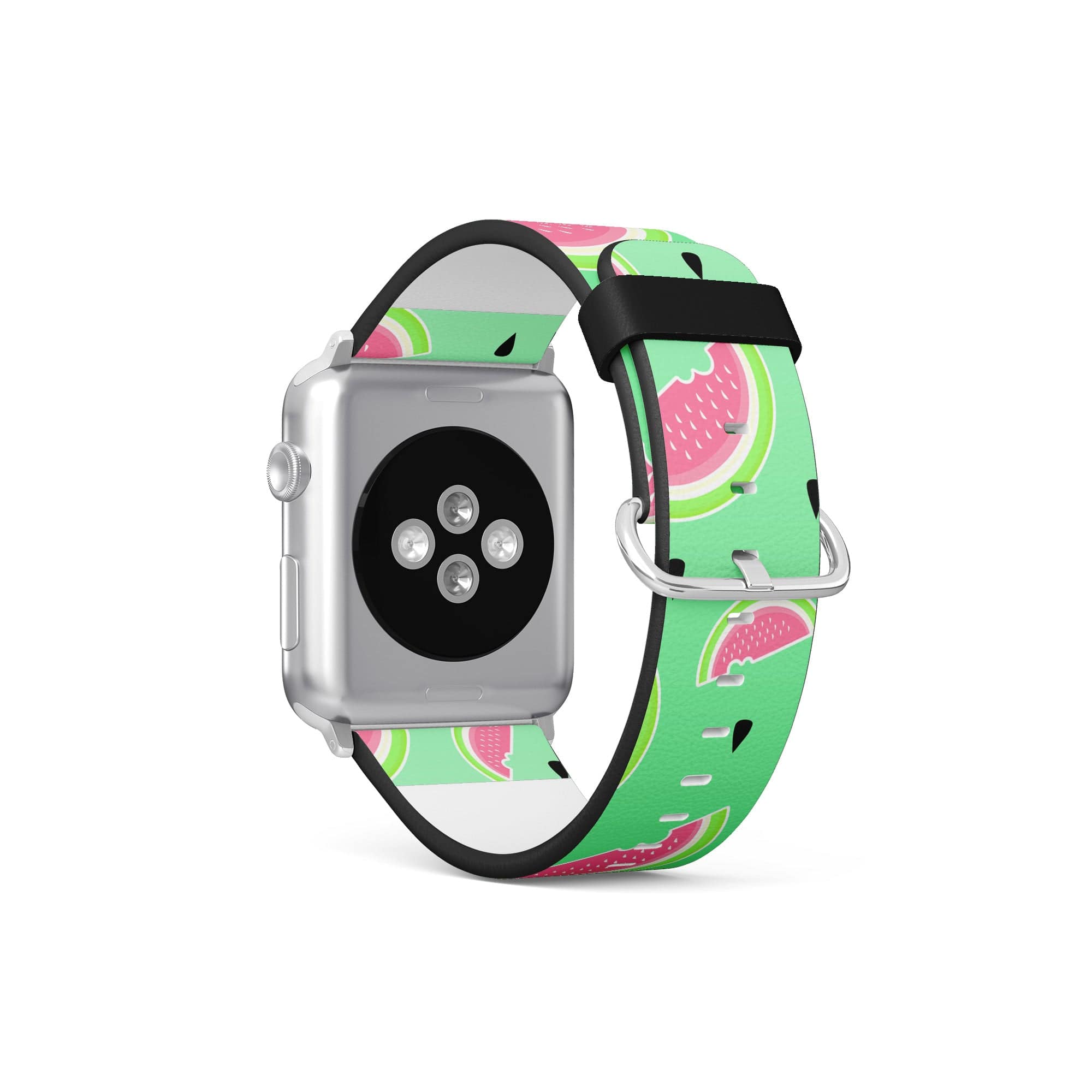 Summer Slice | Watermelon Apple Watch Band for 38/40/41 mm Watch in Silver