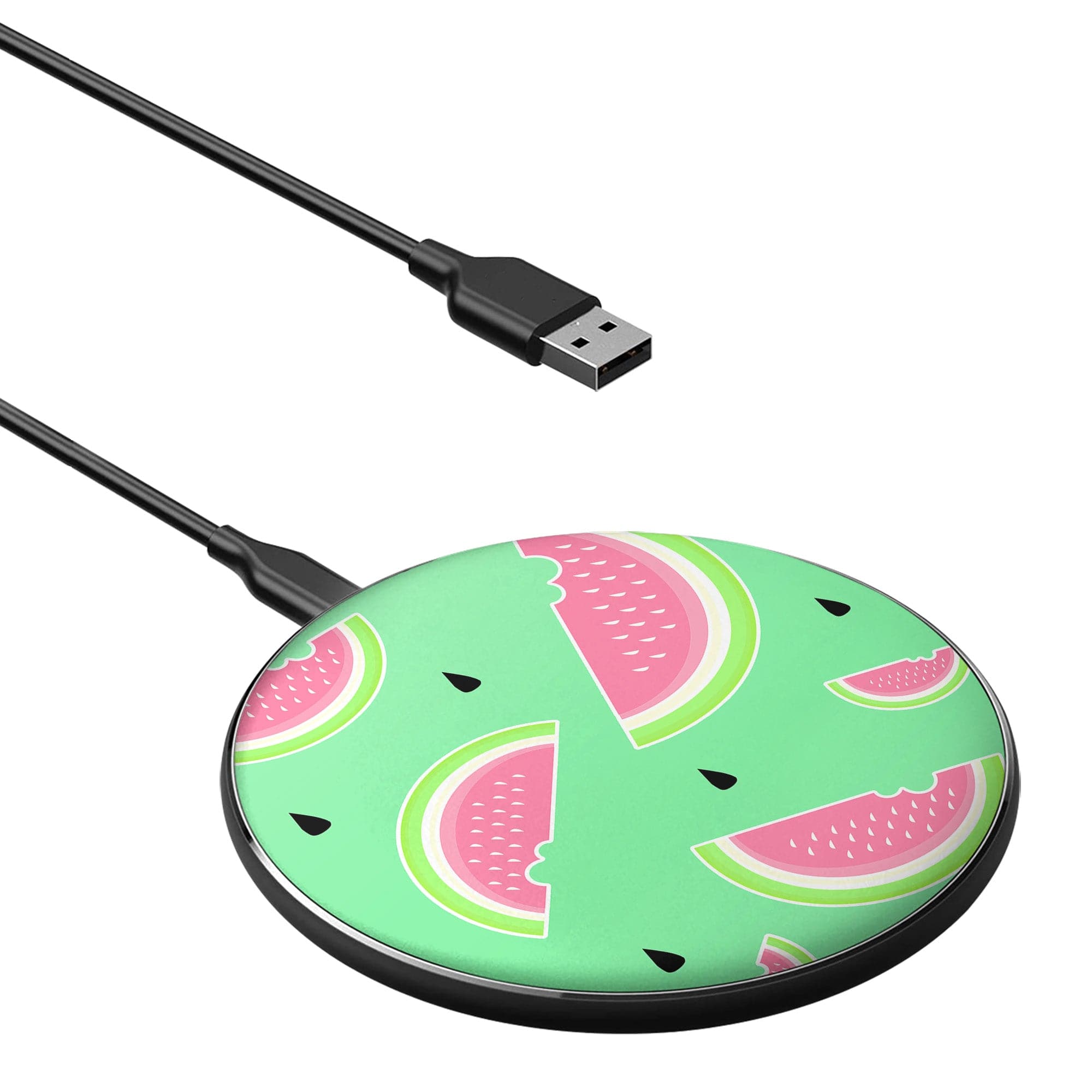 Summer Slice | Watermelon Wireless Charging Pad in Black