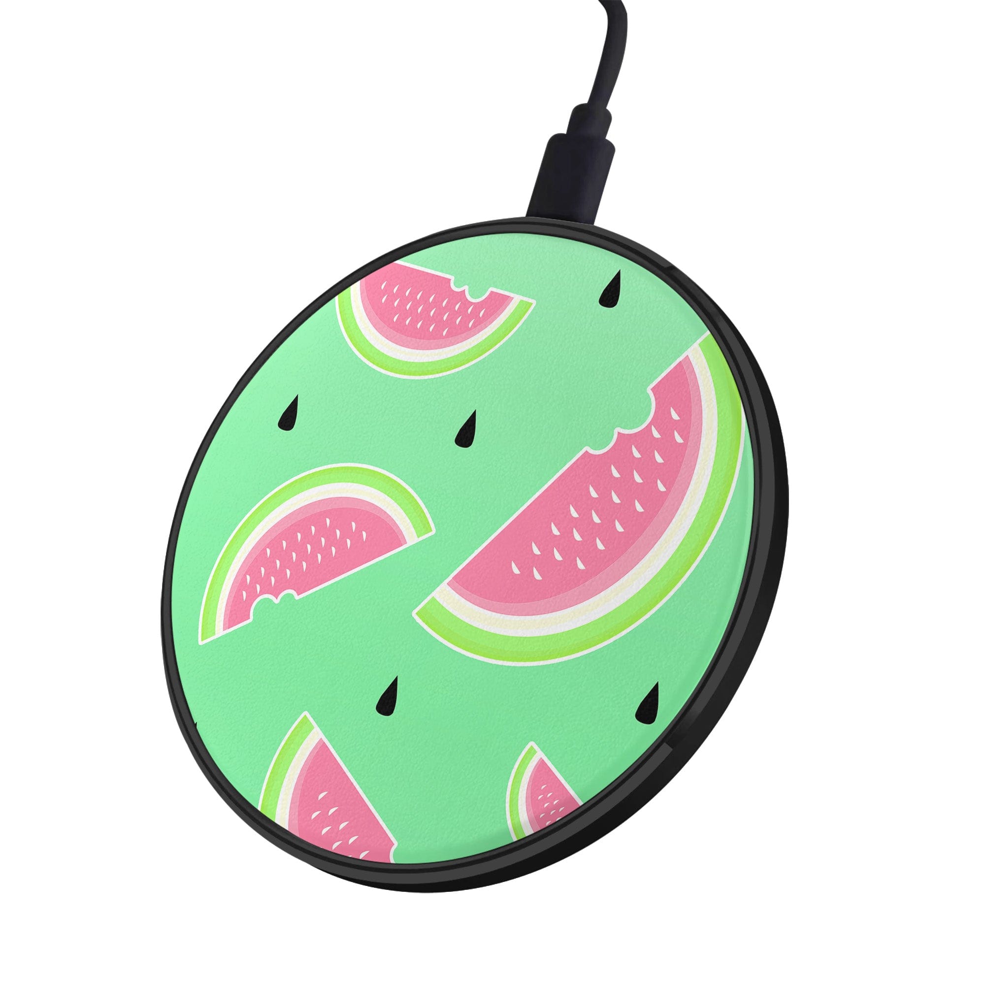 Summer Slice | Watermelon Wireless Charging Pad in Black