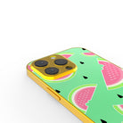 Summer Slice | Watermelon Precious Metals Case in Gold