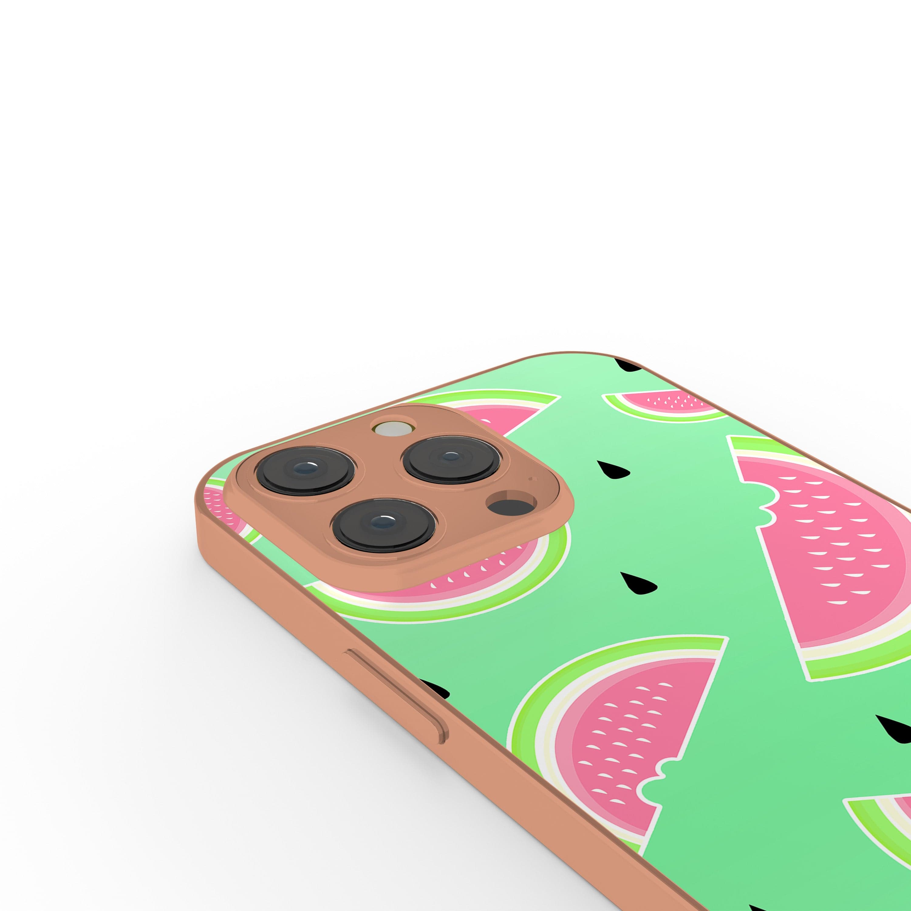 Summer Slice | Watermelon Precious Metals Case in Rose Gold