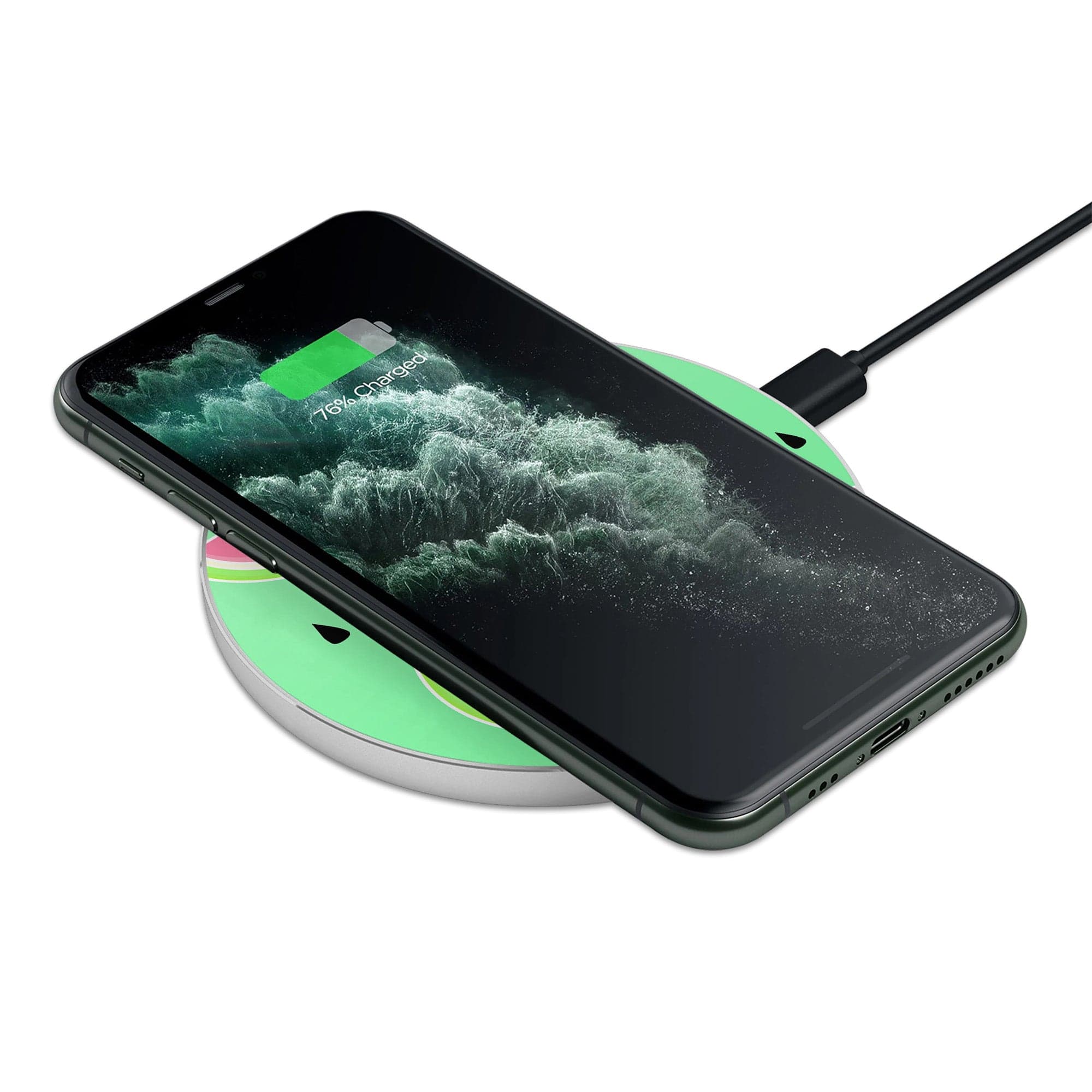 Summer Slice | Watermelon Wireless Charging Pad in Silver