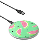 Summer Slice | Watermelon Wireless Charging Pad in Silver