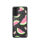 Summer Slice | Watermelon Samsung Case Clear for Galaxy S21 Plus