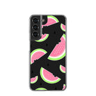 Summer Slice | Watermelon Samsung Case Clear for Galaxy S22 Plus