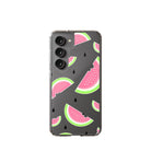 Summer Slice | Watermelon Samsung Case Clear for Galaxy S23 Ultra